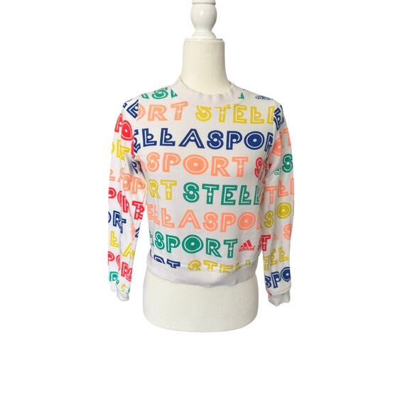 ADIDAS STELLASPORT Crew Neck Sweatshirt in Sz Medium - Picture 2 of 11